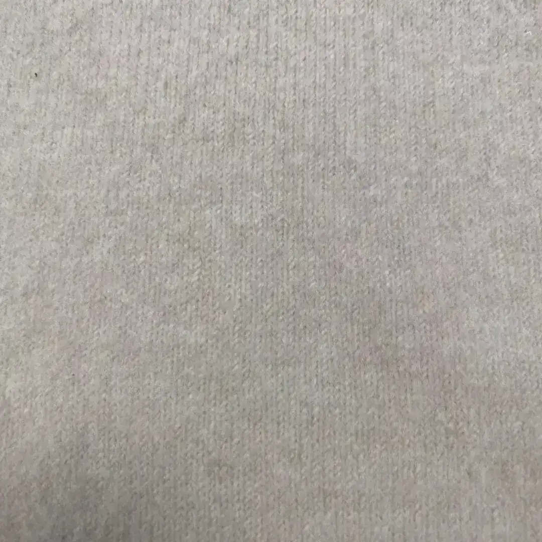 China Yarn for Open Cardigan (Sweater) Mossy Yarn Fancy Yarn Recycled Polyester Polyester Wool Elastane ECRU color buy from China wholesaler bulk order at wholesale price free worldwide shipping Alibaba