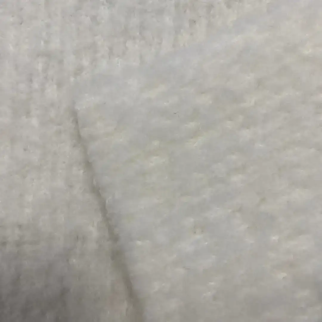 China Yarn for Open Cardigan (Sweater) Boucle Yarn Fancy Yarn Recycled Polyester Polyester Acrylic Wool Elastane WHITE color buy from China wholesaler bulk order at wholesale price free worldwide shipping Alibaba