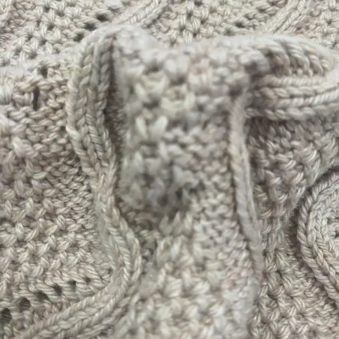 China Yarn for Open Cardigan (Sweater) Woollen Spun Regular Yarn Preconsumer Cotton Eco Tang Viscose Nylon BROWN color buy from China wholesaler bulk order at wholesale price free worldwide shipping Alibaba