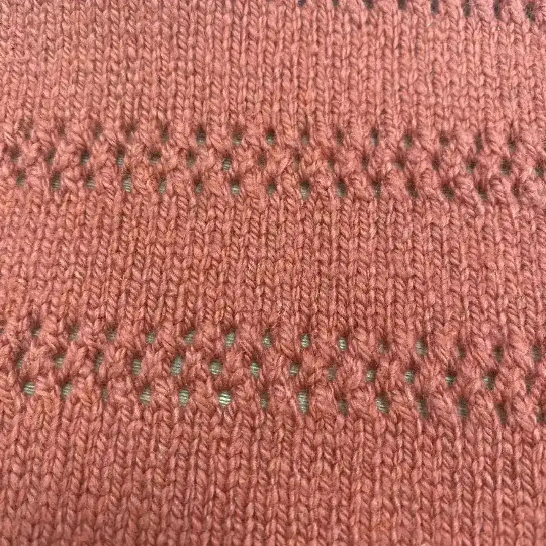 China Yarn for Open Cardigan (Sweater) Woollen Spun Regular Yarn BCI Cotton Recycled Viscose Nylon RED color buy from China wholesaler bulk order at wholesale price free worldwide shipping Alibaba