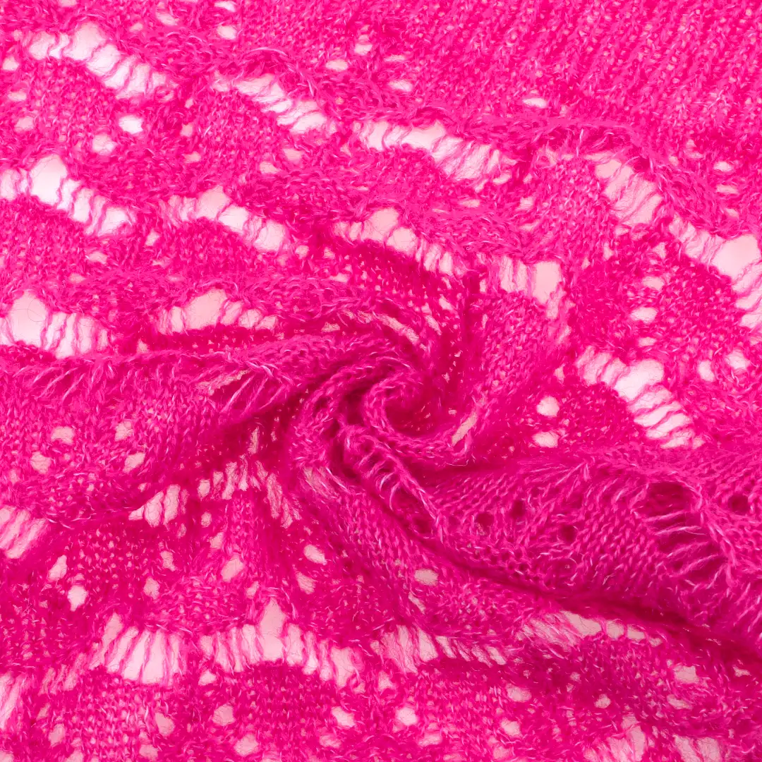 China Yarn for Crop Top,Hoodie,Full-Zipper Cardigan (Sweater),Half-Zipper Cardigan (Sweater) Mossy Yarn Fancy Yarn Acrylic Polyester Nylon Wool Pink color buy from China wholesaler bulk order at wholesale price free worldwide shipping Alibaba