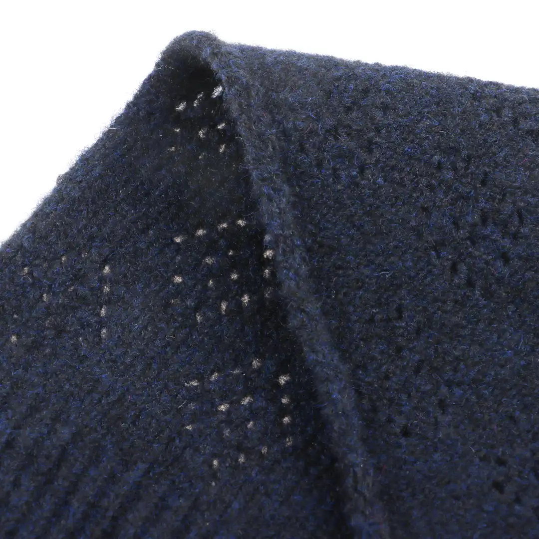 China Yarn for Polo Shirt,Crop Top,Full-Zipper Cardigan (Sweater),Half-Zipper Cardigan (Sweater) Mossy Yarn Fancy Yarn Recycled Polyester Acrylic Wool Spandex Navy blue color buy from China wholesaler bulk order at wholesale price free worldwide shipping Alibaba