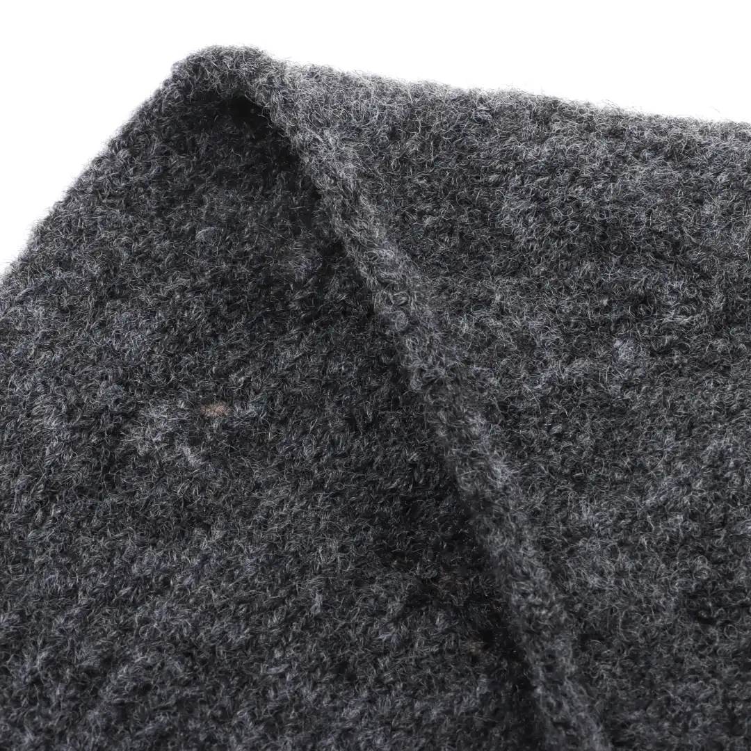 China Yarn for Polo Shirt,Hoodie,Crew Neck Pullover (Sweater),Crop Top Pullover (Sweater) Mossy Yarn Fancy Yarn Recycled Polyester Acrylic Wool Spandex Grey color buy from China wholesaler bulk order at wholesale price free worldwide shipping Alibaba