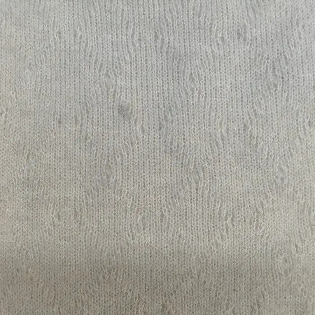 China Yarn for Crop Top,Hoodie,Full-Zipper Cardigan (Sweater),Half-Zipper Cardigan (Sweater) Mossy Yarn Fancy Yarn Acrylic Recycled Polyester Wool Spandex off-white color buy from China wholesaler bulk order at wholesale price free worldwide shipping Alibaba