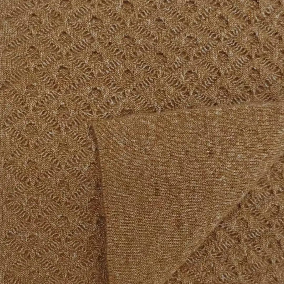 China Yarn for Crop Top,Hoodie,Open Cardigan (Sweater),Half-Zipper Cardigan (Sweater) Mossy Yarn Fancy Yarn Recycled Polyester Acrylic Polyester Spandex Beige color buy from China wholesaler bulk order at wholesale price free worldwide shipping Alibaba