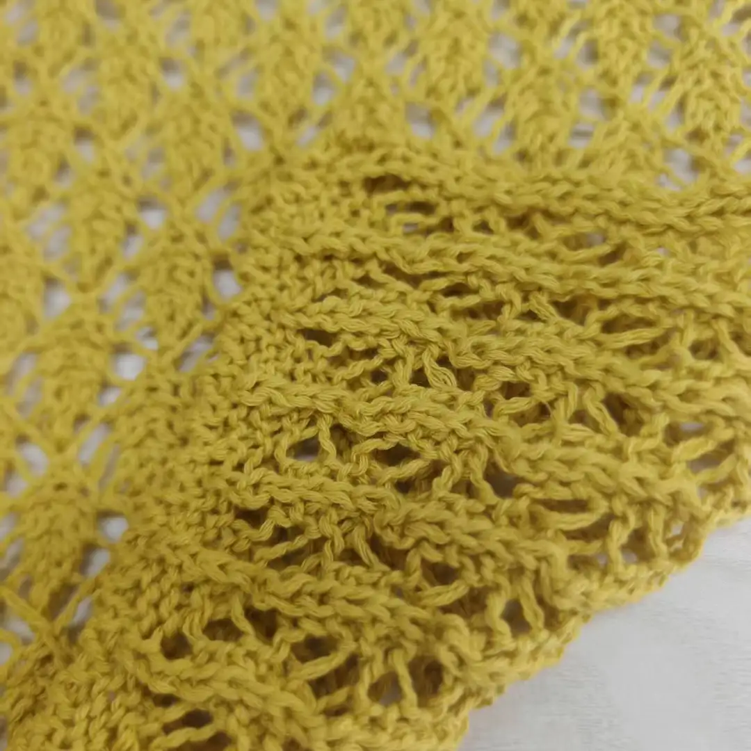 China Yarn for Crop Top,Hoodie,Open Cardigan (Sweater) Slub Yarn Fancy Yarn BCI Cotton Polyester yellow color buy from China wholesaler bulk order at wholesale price free worldwide shipping Alibaba