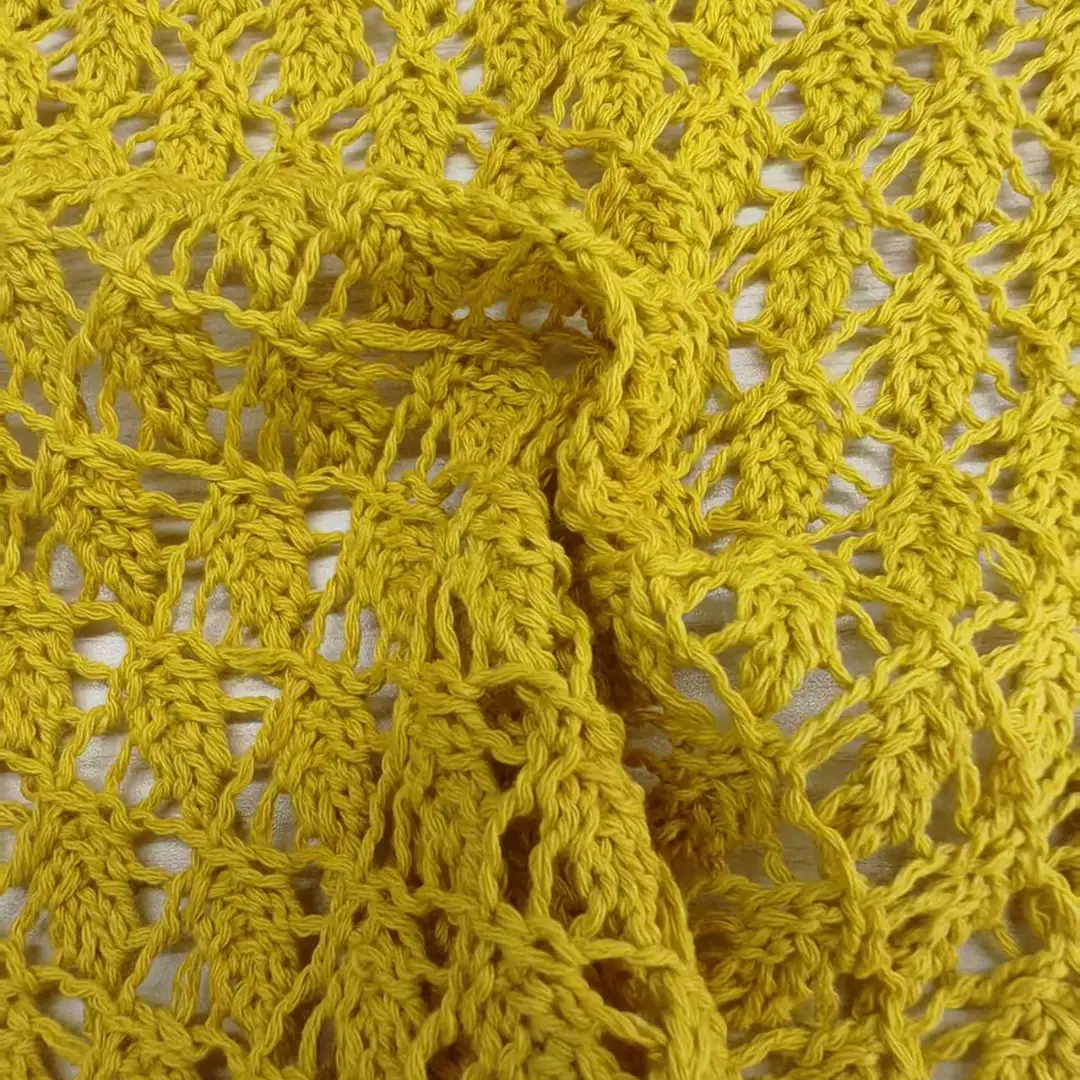 China Yarn for Crop Top,Hoodie,Open Cardigan (Sweater) Slub Yarn Fancy Yarn BCI Cotton Polyester yellow color buy from China wholesaler bulk order at wholesale price free worldwide shipping Alibaba