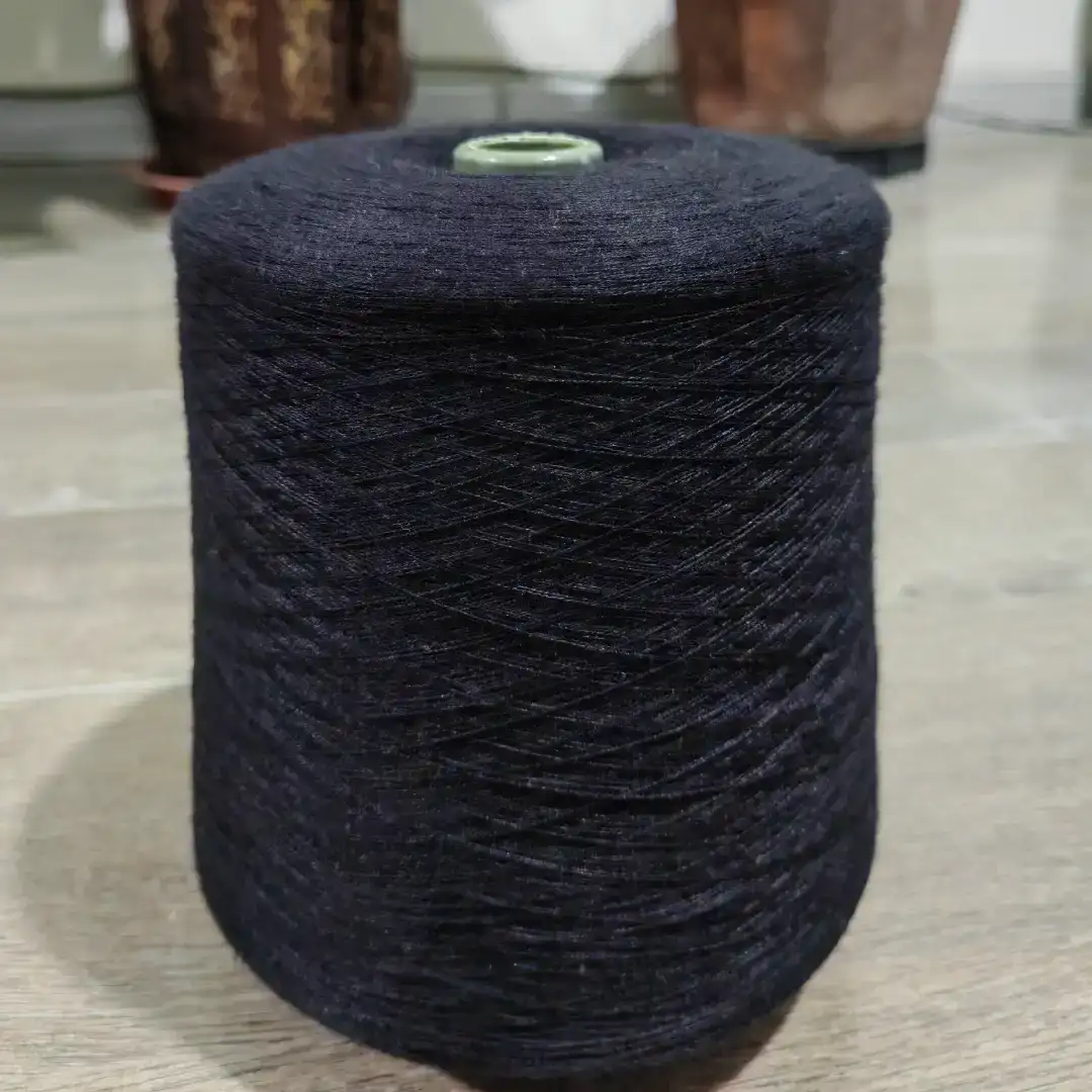 China Yarn for Ladies Vest (Sweater),Men’s Vest (Sweater),Open Cardigan (Sweater) Core Spun Yarn Regular Yarn Viscose Polyester Nylon black color buy from China wholesaler bulk order at wholesale price free worldwide shipping Alibaba