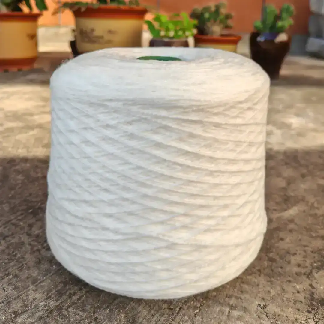 China Yarn for Ladies Vest (Sweater),Men’s Vest (Sweater) Core Spun Yarn Regular Yarn Acrylic Nylon PBT WHITE color buy from China wholesaler bulk order at wholesale price free worldwide shipping Alibaba