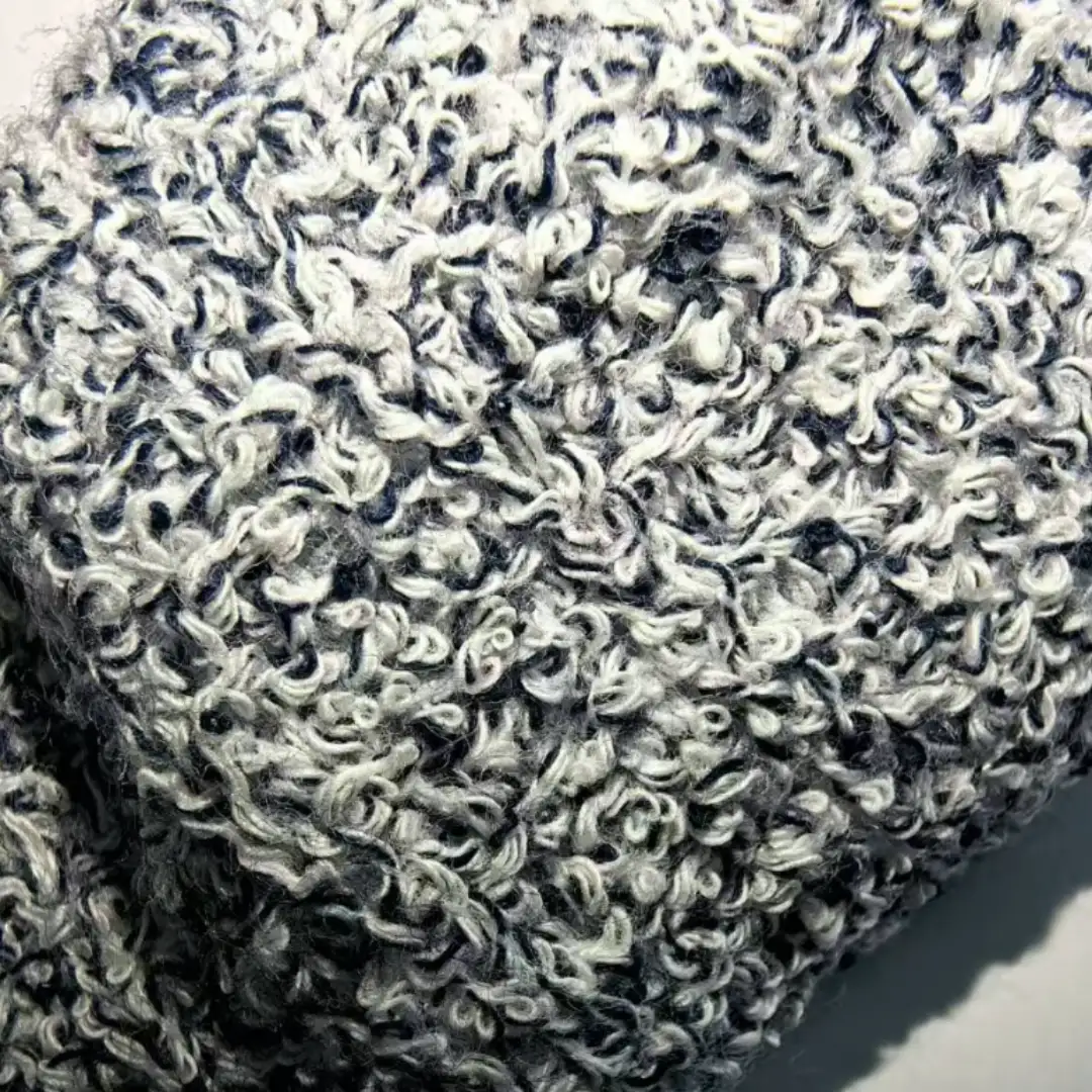 China Yarn for Open Cardigan (Sweater),Round Neck Pullover (Sweater),Crew Neck Pullover (Sweater),Crop Top Pullover (Sweater) Boucle Yarn Fancy Yarn Cotton Nylon 定制 color buy from China wholesaler bulk order at wholesale price free worldwide shipping Alibaba