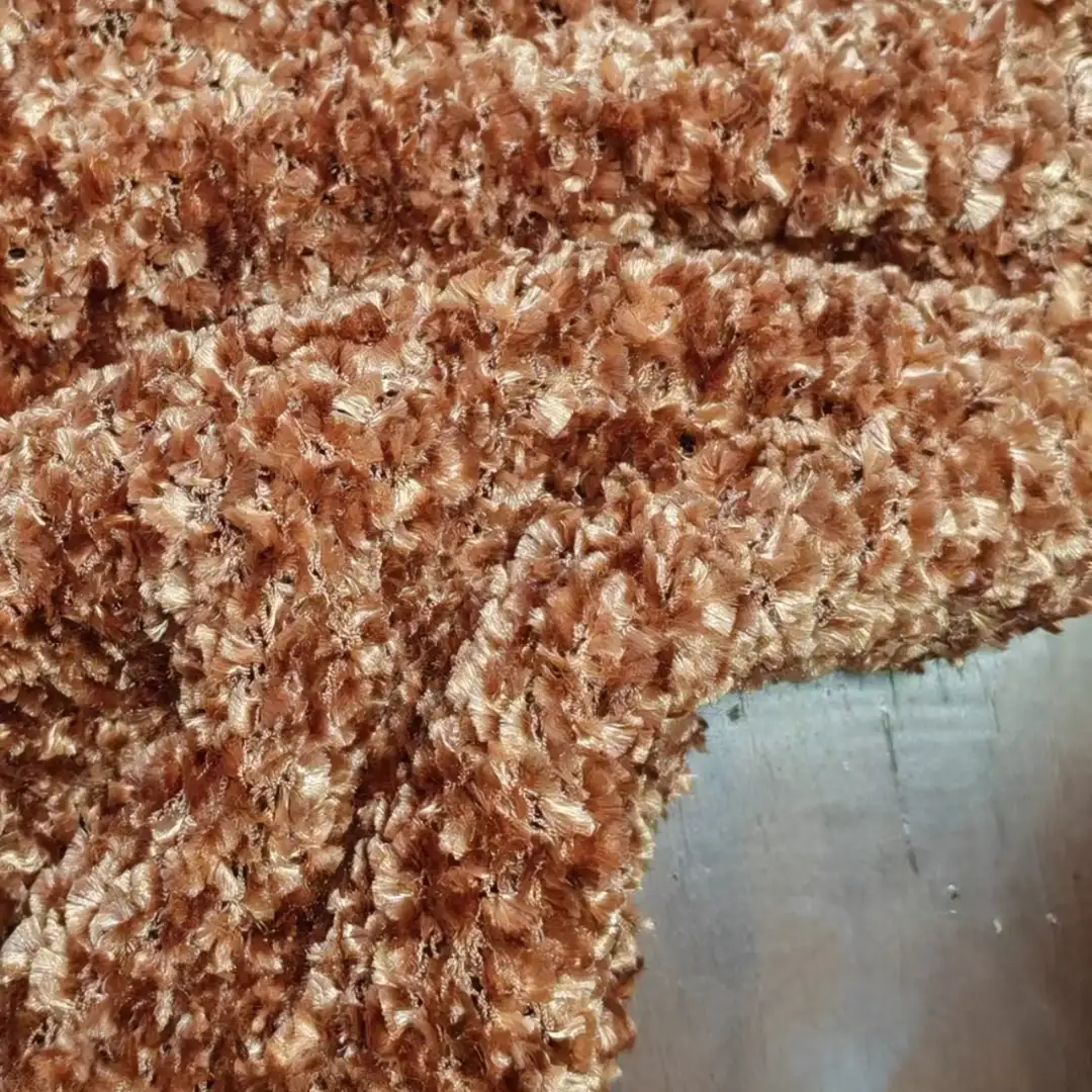 China Yarn  Ladder Yarn Fancy Yarn Polyester brown color buy from China wholesaler bulk order at wholesale price free worldwide shipping Alibaba