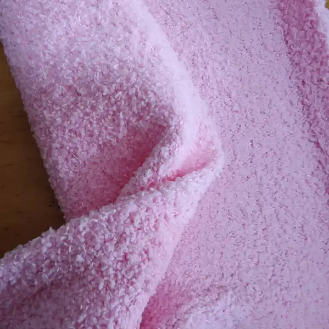 China Yarn for Open Cardigan (Sweater),Crew Neck Pullover (Sweater) Teddy Yarn Fancy Yarn Polyester pink color buy from China wholesaler bulk order at wholesale price free worldwide shipping Alibaba