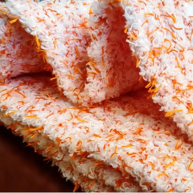 China Yarn for Round Neck Pullover (Sweater) Teddy Yarn Fancy Yarn Polyester orange color buy from China wholesaler bulk order at wholesale price free worldwide shipping Alibaba