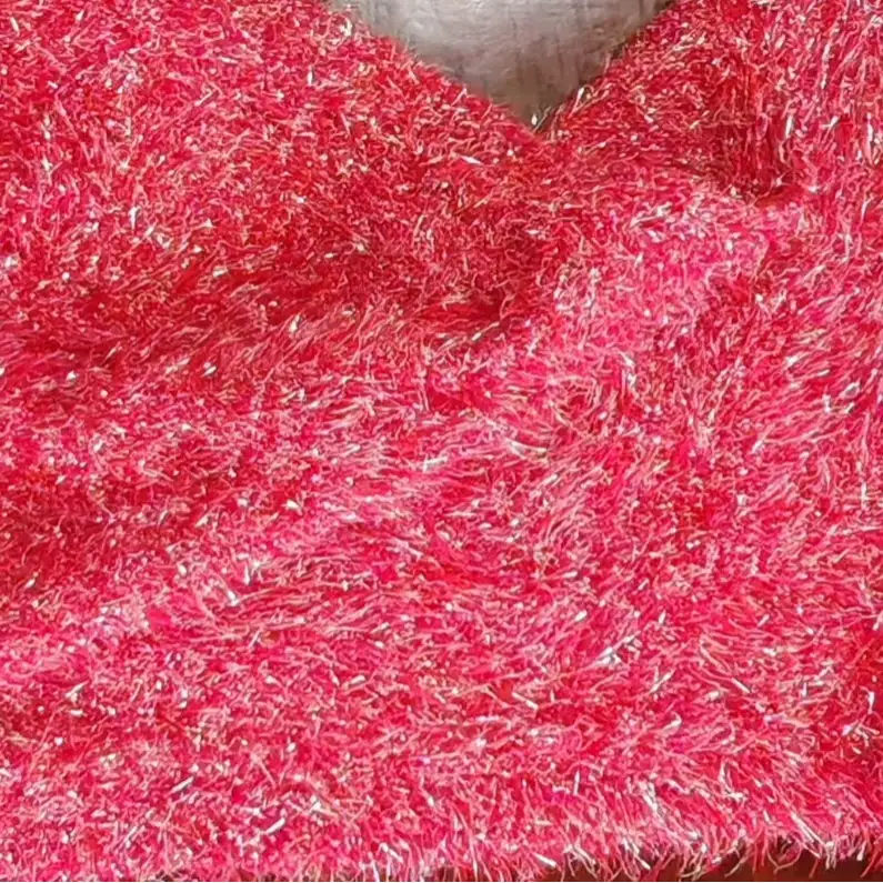 China Yarn for Crop Top,Crew Neck Pullover (Sweater) Feather Yarn Fancy Yarn Nylon Metallic fiber red color buy from China wholesaler bulk order at wholesale price free worldwide shipping Alibaba