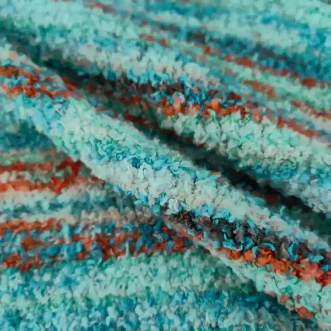 China Yarn for Open Cardigan (Sweater),Shirt Half Sleeve Button (Sweater),Shirt Half Sleeve Zipper (Sweater) Teddy Yarn Fancy Yarn Polyester 长距离段染 color buy from China wholesaler bulk order at wholesale price free worldwide shipping Alibaba