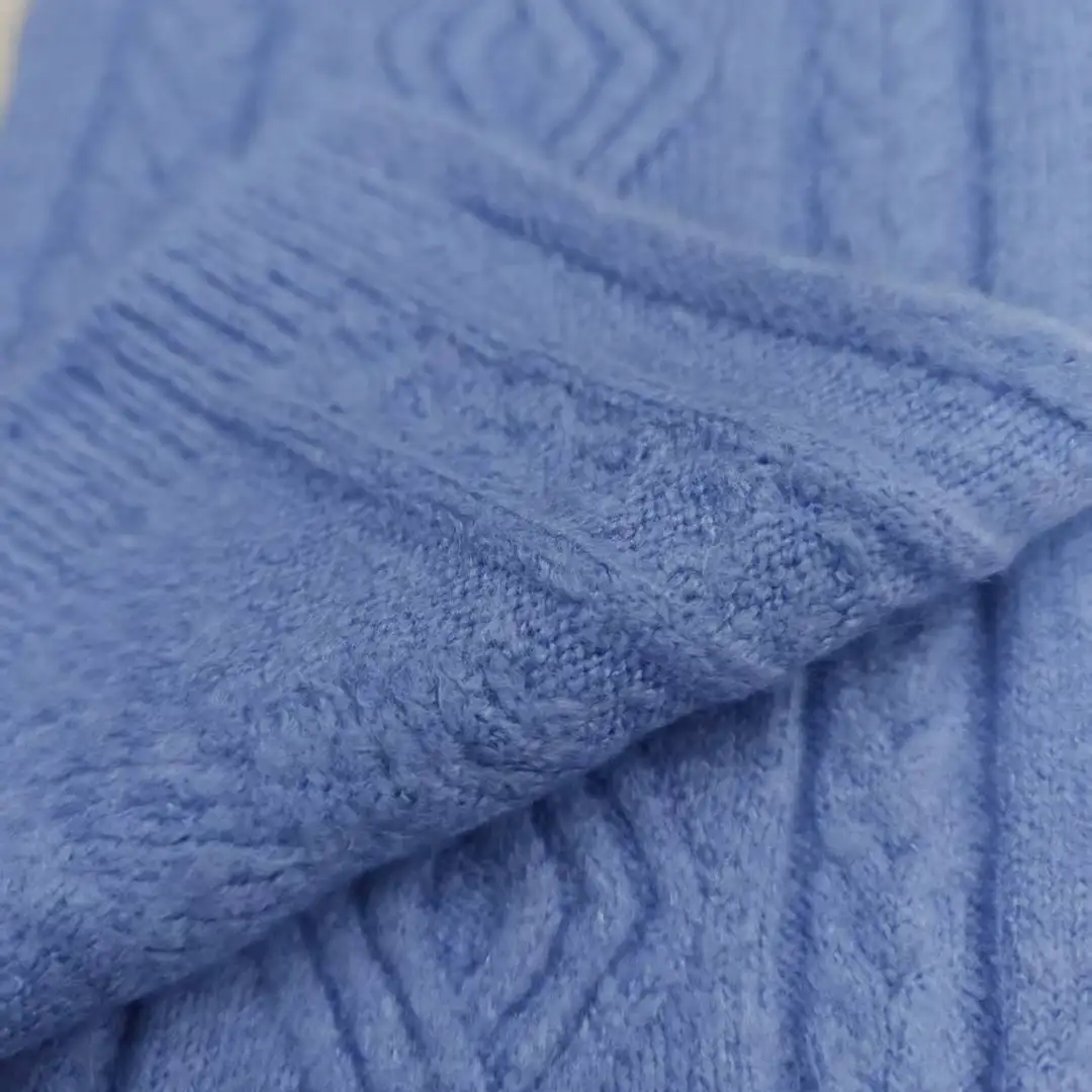 China Yarn for Crop Top,Hoodie,Open Cardigan (Sweater),Crop Top Pullover (Sweater) Mossy Yarn Fancy Yarn Rayon Nylon Linen Spandex Blue color buy from China wholesaler bulk order at wholesale price free worldwide shipping Alibaba