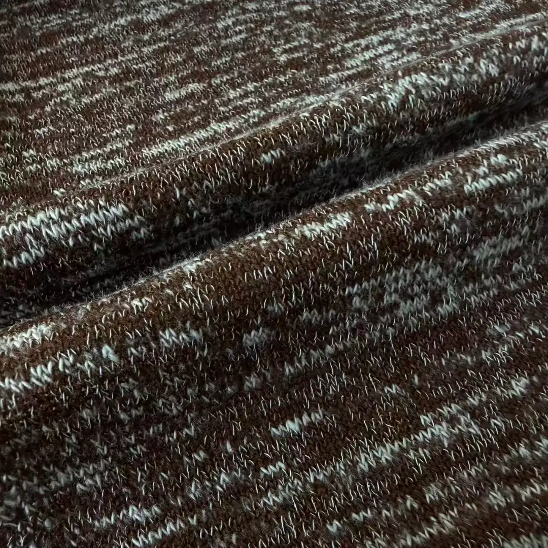 China Yarn for Open Cardigan (Sweater),Full-Zipper Cardigan (Sweater),Half-Zipper Cardigan (Sweater),Round Neck Pullover (Sweater),Crop Top Pullover (Sweater),Hoodie  (Sweater) Slub Yarn Fancy Yarn Cotton Polyester Coffee color buy from China wholesaler bulk order at wholesale price free worldwide shipping Alibaba