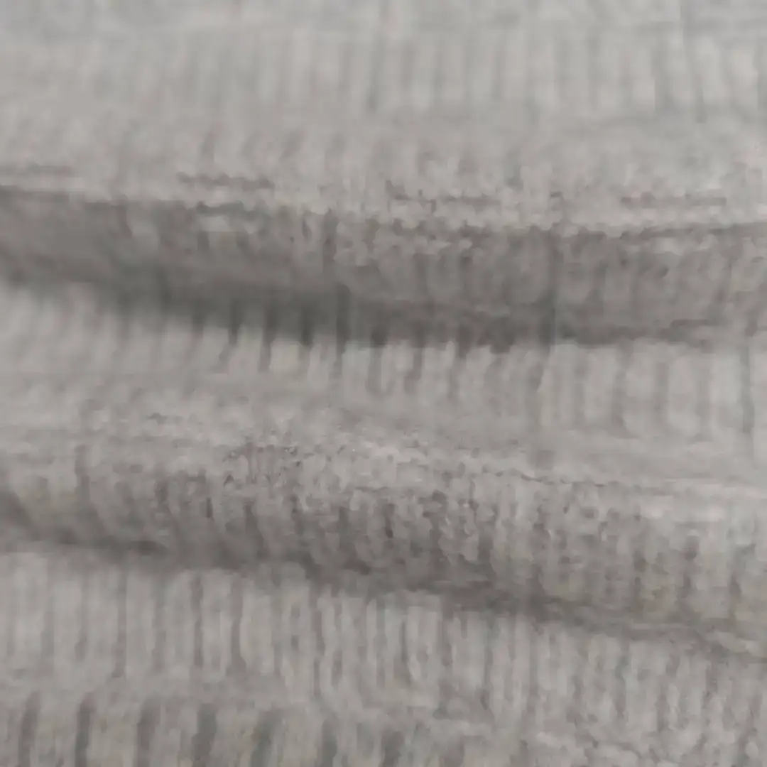 China Yarn for Crop Top,Open Cardigan (Sweater),Full-Zipper Cardigan (Sweater),Round Neck Pullover (Sweater) Mossy Yarn Fancy Yarn Recycled Polyester Polyester Spandex light gray，white，blue color buy from China wholesaler bulk order at wholesale price free worldwide shipping Alibaba