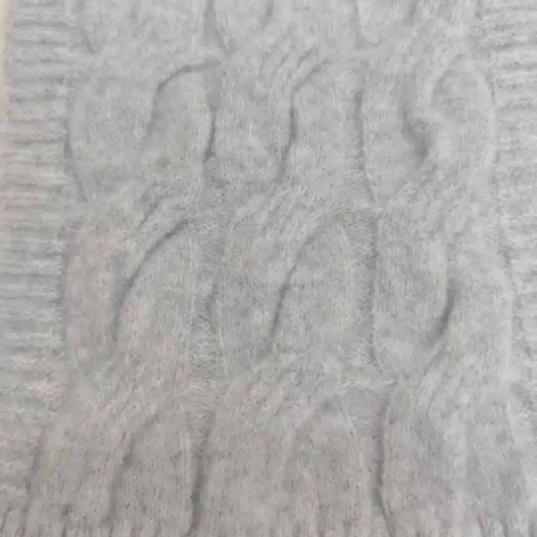 China Yarn for Crop Top,Open Cardigan (Sweater),Full-Zipper Cardigan (Sweater),Round Neck Pullover (Sweater) Mossy Yarn Fancy Yarn Recycled Polyester Polyester Spandex light gray，white，blue color buy from China wholesaler bulk order at wholesale price free worldwide shipping Alibaba