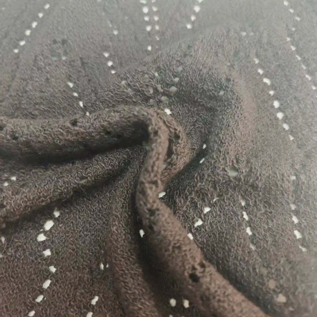 China Yarn for Open Cardigan (Sweater),Full-Zipper Cardigan (Sweater),Shirt Long Sleeve Button (Sweater) Semi-Worsted Spun Regular Yarn Cotton Recycled Polyester Brown color buy from China wholesaler bulk order at wholesale price free worldwide shipping Alibaba