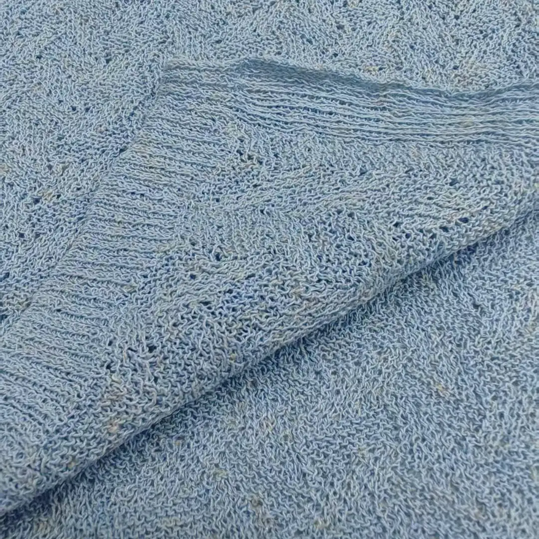 China Yarn for Half-Zipper Cardigan (Sweater),Shirt Half Sleeve Button (Sweater),Shirt Half Sleeve Zipper (Sweater),Crop Top Pullover (Sweater) Core Spun Yarn Regular Yarn Polyester Linen Blue color buy from China wholesaler bulk order at wholesale price free worldwide shipping Alibaba