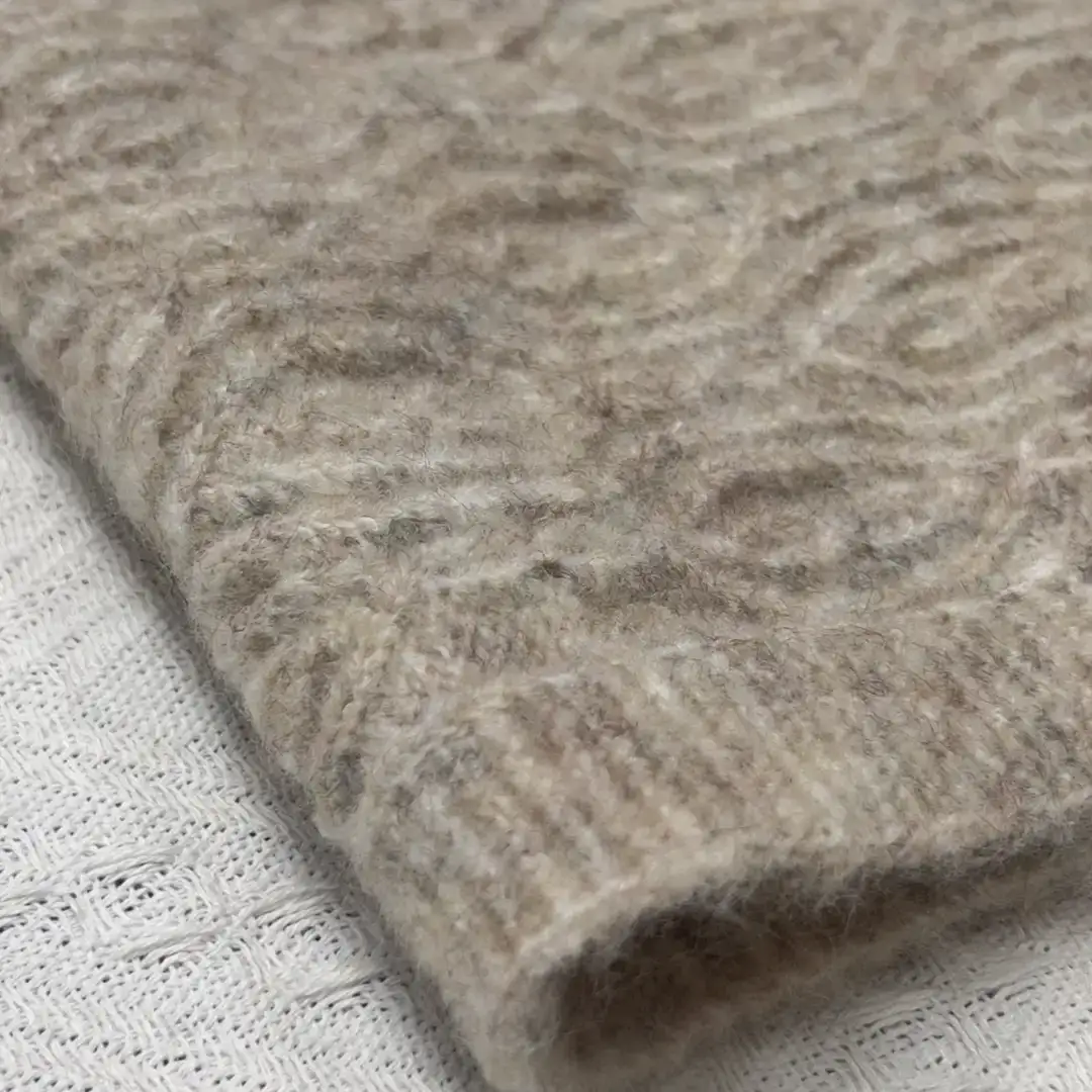 China Yarn for Ladies Vest (Sweater),Men’s Vest (Sweater),Open Cardigan (Sweater),Half-Zipper Cardigan (Sweater),Shirt Long Sleeve Zipper (Sweater),Shirt Half Sleeve Button (Sweater),Shirt Half Sleeve Zipper (Sweater),Knitted Jacket (Sweater) Mossy Yarn Fancy Yarn Wool Recycled Polyester Elastane camel colour color buy from China wholesaler bulk order at wholesale price free worldwide shipping Alibaba