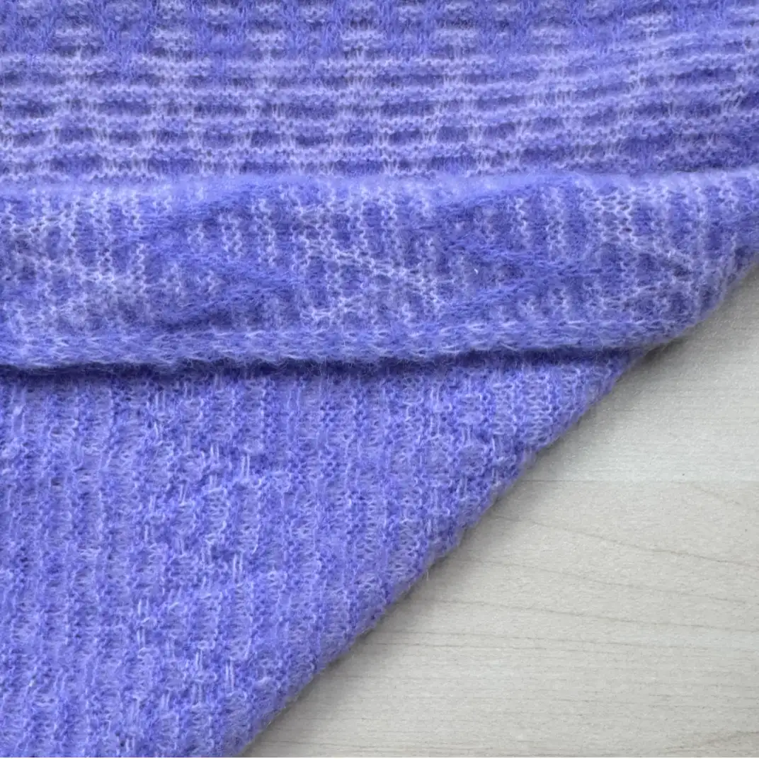 China Yarn for Ladies Vest (Sweater),Full-Zipper Cardigan (Sweater),T-shirt (Sweater) Mossy Yarn Fancy Yarn Wool Mohair Nylon Spandex purple color buy from China wholesaler bulk order at wholesale price free worldwide shipping Alibaba