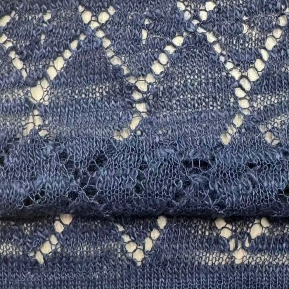 China Yarn for Ladies Vest (Sweater),Half-Zipper Cardigan (Sweater),Shirt Long Sleeve Button (Sweater) Slub Yarn Fancy Yarn Linen Polyester Blue color buy from China wholesaler bulk order at wholesale price free worldwide shipping Alibaba