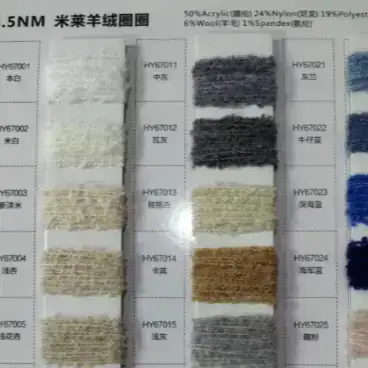 China Yarn for Ladies Vest (Sweater),Men’s Vest (Sweater),Open Cardigan (Sweater),Full-Zipper Cardigan (Sweater),Half-Zipper Cardigan (Sweater),Shirt Long Sleeve Button (Sweater),Shirt Long Sleeve Zipper (Sweater),Shirt Half Sleeve Button (Sweater) Boucle Yarn Fancy Yarn Acrylic Nylon Polyester Wool Elastane Stripe Colo color buy from China wholesaler bulk order at wholesale price free worldwide shipping Alibaba