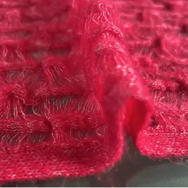 China Yarn for Ladies Vest (Sweater),Open Cardigan (Sweater),Full-Zipper Cardigan (Sweater),Half-Zipper Cardigan (Sweater),Crop Top Pullover (Sweater) Mossy Yarn Fancy Yarn Mohair Merino Wool Polyamide Red color buy from China wholesaler bulk order at wholesale price free worldwide shipping Alibaba