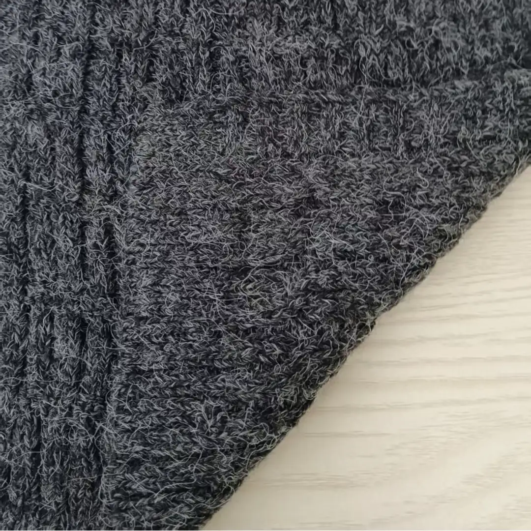 China Yarn for Ladies Vest (Sweater),Men’s Vest (Sweater),Open Cardigan (Sweater),Full-Zipper Cardigan (Sweater),Half-Zipper Cardigan (Sweater),Shirt Long Sleeve Button (Sweater) Mossy Yarn Fancy Yarn Acrylic Nylon Wool dark gray color buy from China wholesaler bulk order at wholesale price free worldwide shipping Alibaba