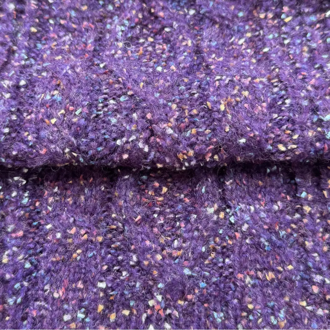 China Yarn for Ladies Vest (Sweater),Half-Zipper Cardigan (Sweater),T-shirt (Sweater),Skirt (Sweater),Tie-Front Top (Sweater),Single Button Cardigan (Sweater,Wide Shoulder Vest (Sweater) Twisted Yarn Twisted Yarn Polyester Acrylic Recycled Polyester Wool purple color buy from China wholesaler bulk order at wholesale price free worldwide shipping Alibaba