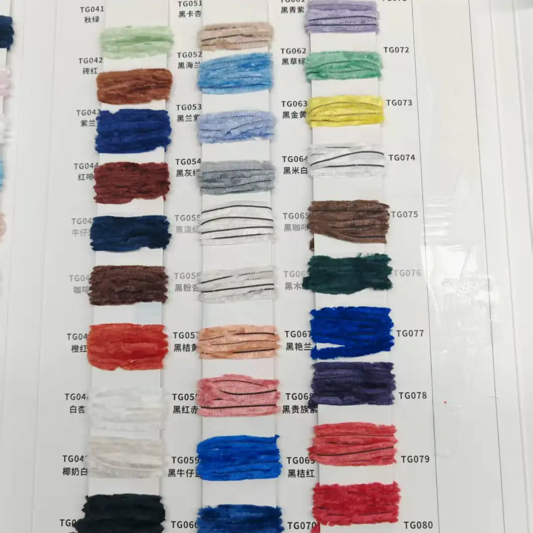 China Yarn for Open Cardigan (Sweater),Full-Zipper Cardigan (Sweater),Half-Zipper Cardigan (Sweater) Shiny Chenille Fancy Yarn Polyester green color buy from China wholesaler bulk order at wholesale price free worldwide shipping Alibaba