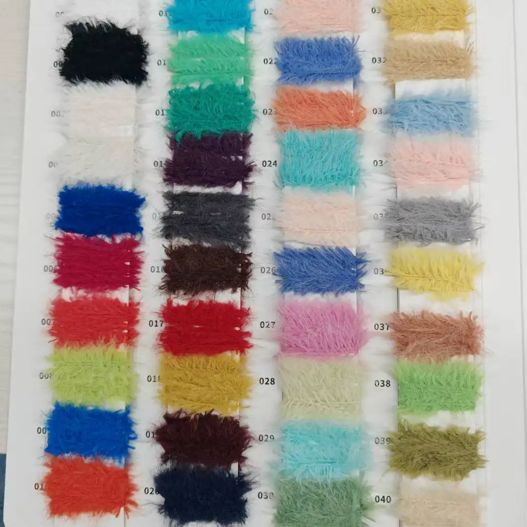 China Yarn for Full-Zipper Cardigan (Sweater),Half-Zipper Cardigan (Sweater),Shirt Long Sleeve Button (Sweater) Feather Yarn Fancy Yarn Polyester pink color buy from China wholesaler bulk order at wholesale price free worldwide shipping Alibaba