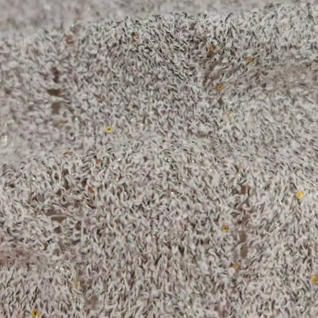 China Yarn for Full-Zipper Cardigan (Sweater),Half-Zipper Cardigan (Sweater),Shirt Long Sleeve Button (Sweater) Boucle Yarn Fancy Yarn Polyester Acrylic Sequin pink color buy from China wholesaler bulk order at wholesale price free worldwide shipping Alibaba