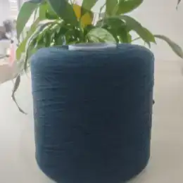 China Yarn for Ladies Vest (Sweater),Men’s Vest (Sweater) Ring Spun Regular Yarn Cotton Polyester blue color buy from China wholesaler bulk order at wholesale price free worldwide shipping Alibaba