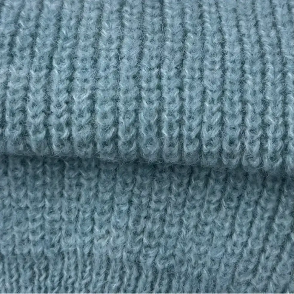 China Yarn for Ladies Vest (Sweater),Men’s Vest (Sweater),Open Cardigan (Sweater),T-shirt (Sweater),Skirt (Sweater) Mossy Yarn Fancy Yarn Recycled Polyester RWS Wool green color buy from China wholesaler bulk order at wholesale price free worldwide shipping Alibaba