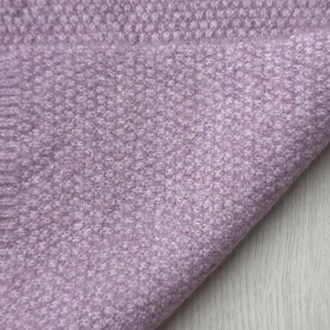 China Yarn for Ladies Vest (Sweater),Men’s Vest (Sweater),Open Cardigan (Sweater) Mossy Yarn Fancy Yarn Acrylic Polyester Spandex pink color buy from China wholesaler bulk order at wholesale price free worldwide shipping Alibaba