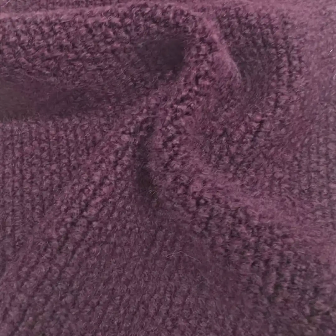 China Yarn for Open Cardigan (Sweater),Full-Zipper Cardigan (Sweater),Half-Zipper Cardigan (Sweater) Mossy Yarn Fancy Yarn Acrylic Recycled Polyester purple color buy from China wholesaler bulk order at wholesale price free worldwide shipping Alibaba