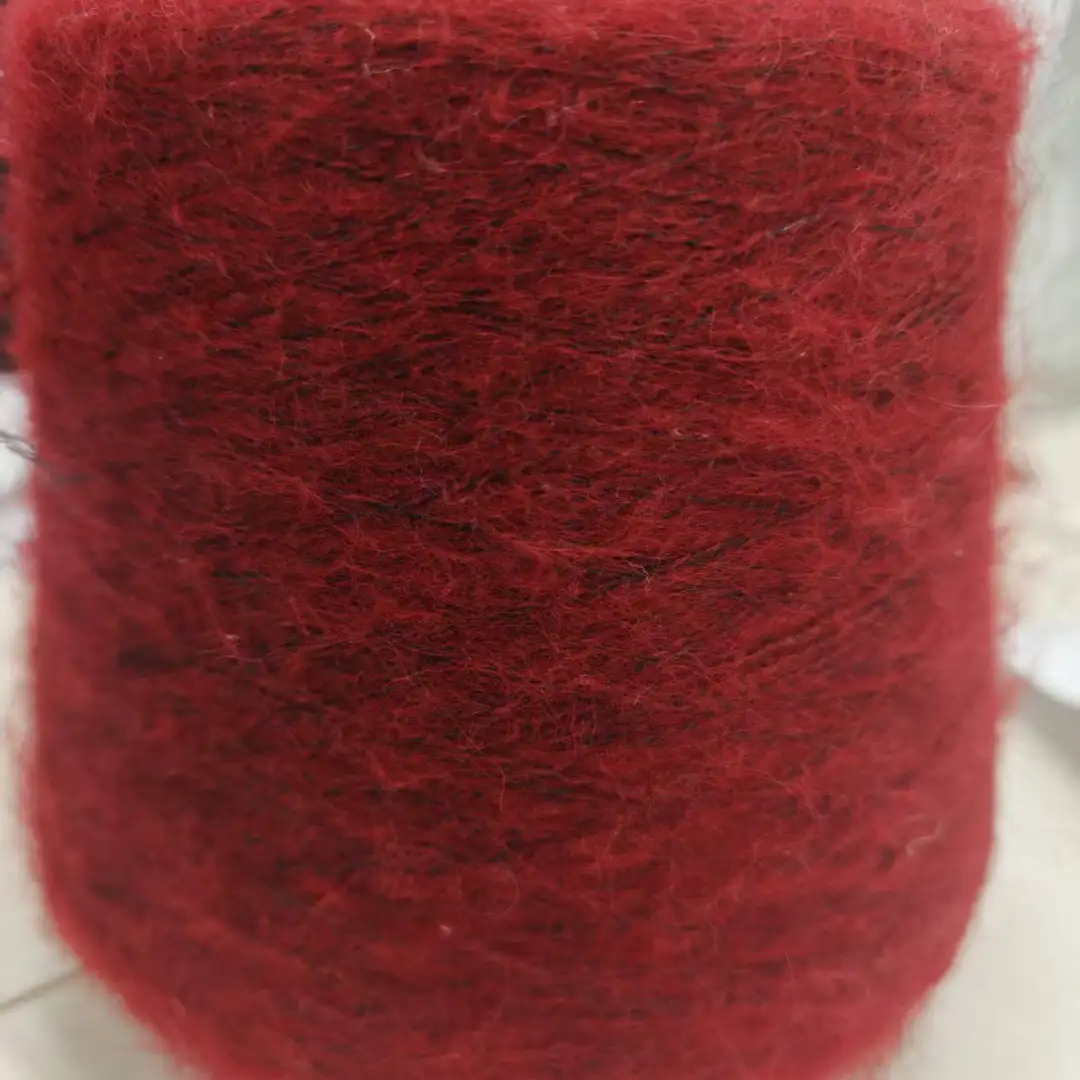 China Yarn for Full-Zipper Cardigan (Sweater),Half-Zipper Cardigan (Sweater),Shirt Long Sleeve Button (Sweater) Mossy Yarn Fancy Yarn Recycled Polyester Acrylic Wool Alpaca Spandex Red color buy from China wholesaler bulk order at wholesale price free worldwide shipping Alibaba