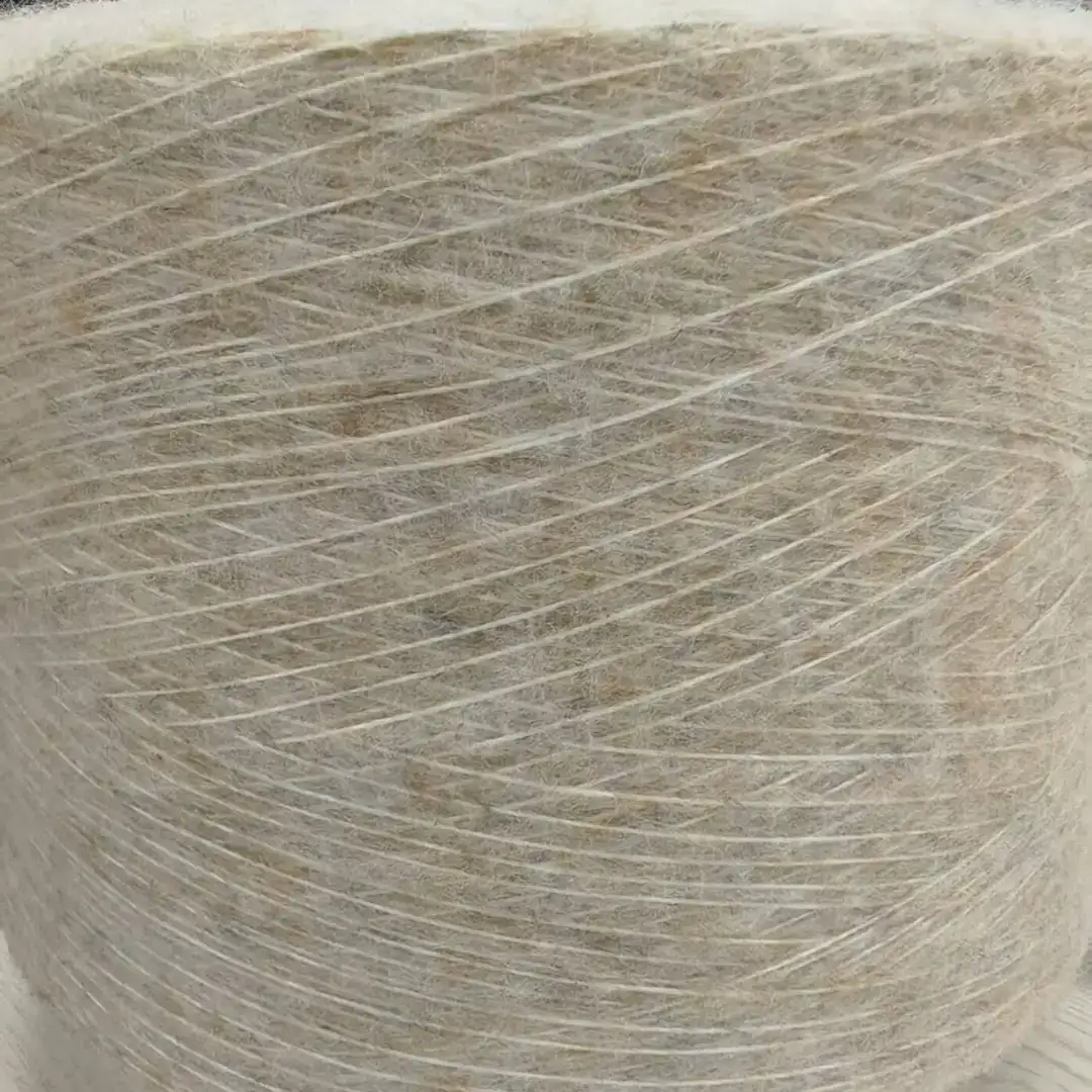 China Yarn for Open Cardigan (Sweater),Full-Zipper Cardigan (Sweater),Half-Zipper Cardigan (Sweater) Air Spun Yarn Fancy Yarn Recycled Polyester Polyester Acrylic Nylon Wool cream-coloured color buy from China wholesaler bulk order at wholesale price free worldwide shipping Alibaba