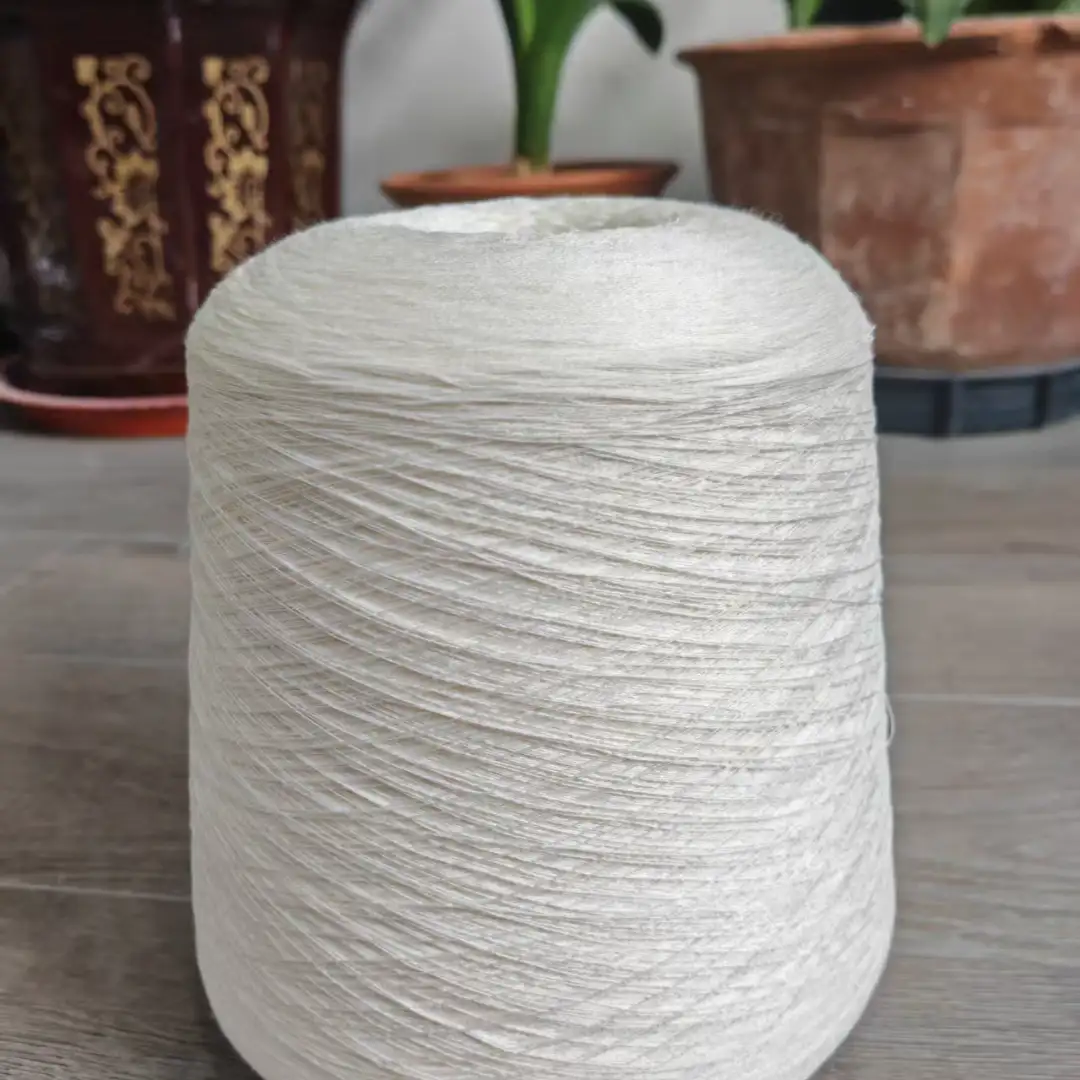 China Yarn for Open Cardigan (Sweater),Full-Zipper Cardigan (Sweater),Half-Zipper Cardigan (Sweater) Twisted Yarn Twisted Yarn Polyester Viscose white color buy from China wholesaler bulk order at wholesale price free worldwide shipping Alibaba