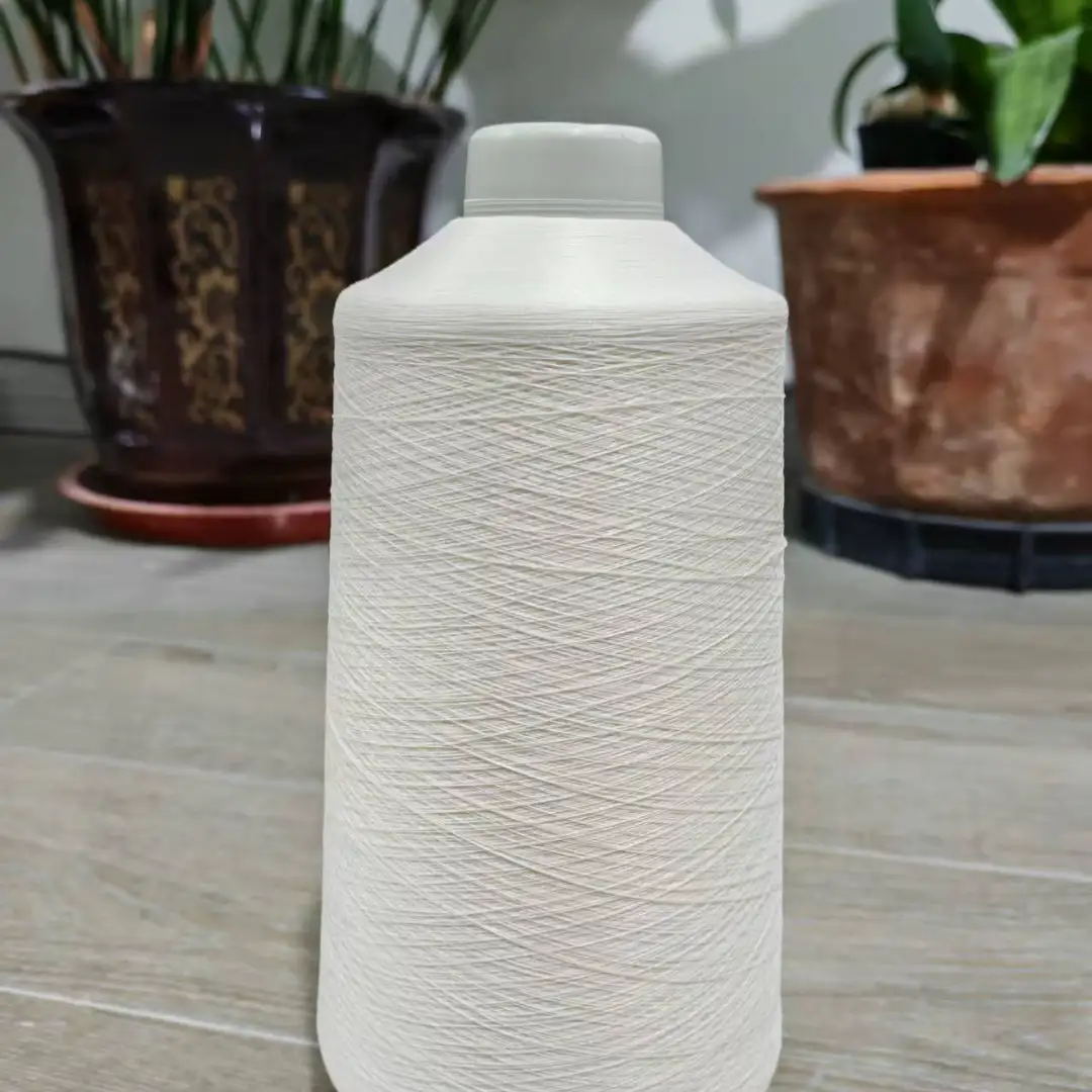 China Yarn for Men’s Vest (Sweater),Shirt Long Sleeve Button (Sweater),Shirt Half Sleeve Button (Sweater) Raw Nylon Filament Raw Yarn Nylon white color buy from China wholesaler bulk order at wholesale price free worldwide shipping Alibaba