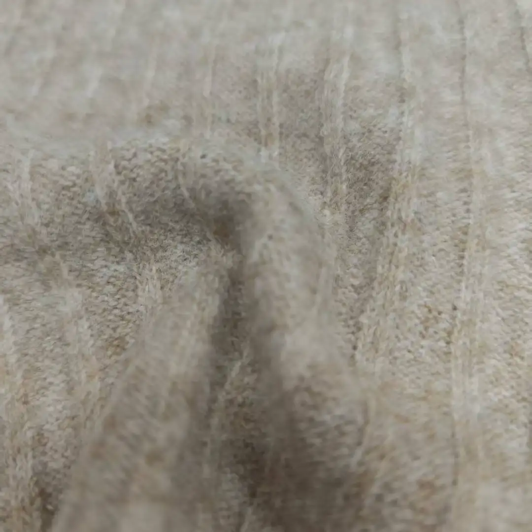 China Yarn for Open Cardigan (Sweater),Full-Zipper Cardigan (Sweater),Half-Zipper Cardigan (Sweater) Mossy Yarn Fancy Yarn Recycled Polyester Polyester Wool Spandex Brown color buy from China wholesaler bulk order at wholesale price free worldwide shipping Alibaba