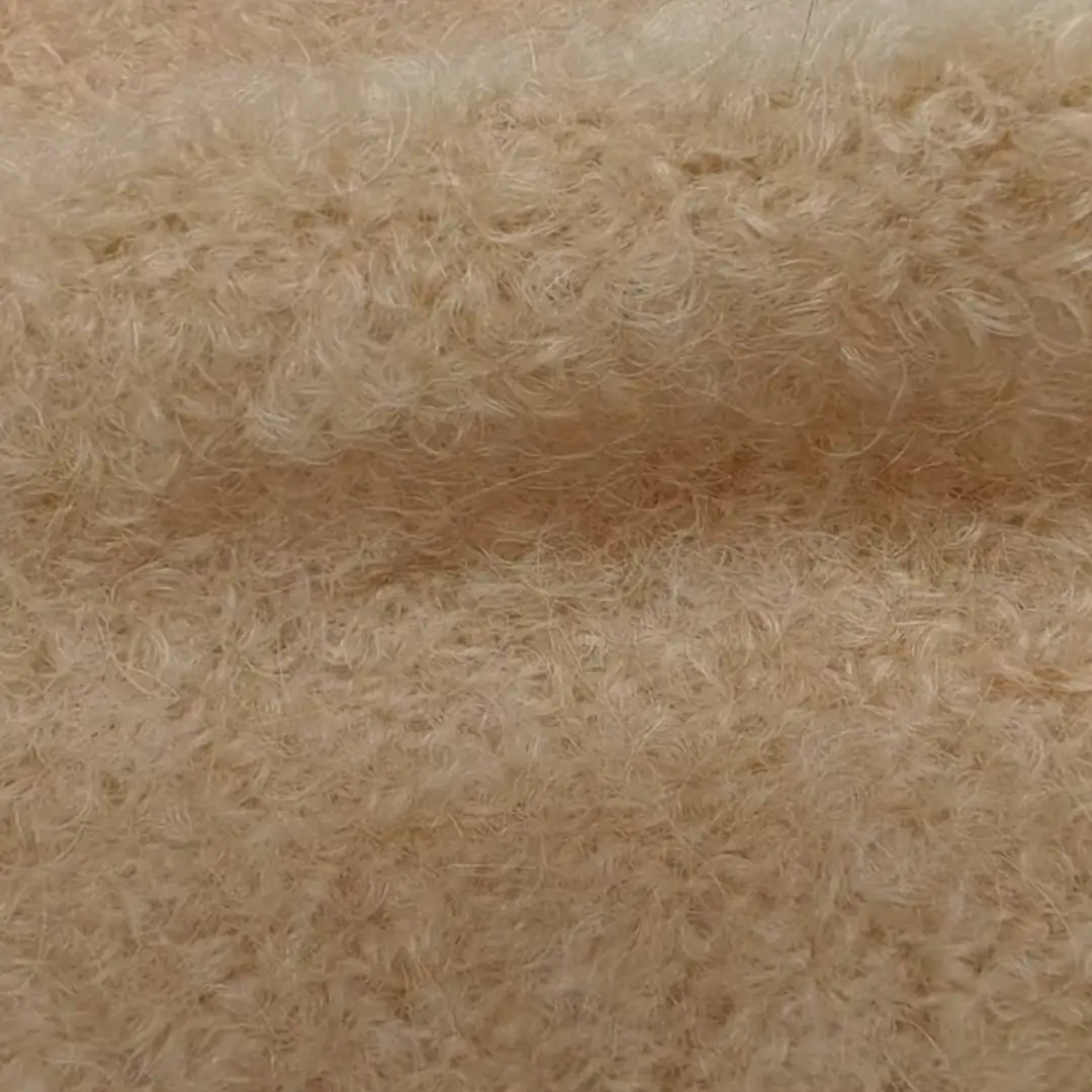 China Yarn for Open Cardigan (Sweater),Full-Zipper Cardigan (Sweater),Half-Zipper Cardigan (Sweater) Boucle Yarn Fancy Yarn Wool Nylon Spandex khaki color buy from China wholesaler bulk order at wholesale price free worldwide shipping Alibaba