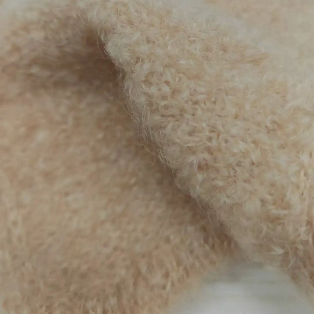 China Yarn for Open Cardigan (Sweater),Full-Zipper Cardigan (Sweater),Half-Zipper Cardigan (Sweater) Boucle Yarn Fancy Yarn Wool Nylon Spandex khaki color buy from China wholesaler bulk order at wholesale price free worldwide shipping Alibaba