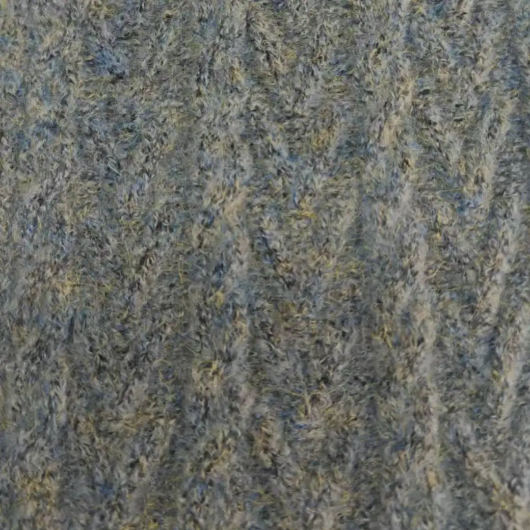 China Yarn for Open Cardigan (Sweater),Full-Zipper Cardigan (Sweater),Half-Zipper Cardigan (Sweater) Mossy Yarn Fancy Yarn Acrylic Polyester Wool Spandex Gray color buy from China wholesaler bulk order at wholesale price free worldwide shipping Alibaba