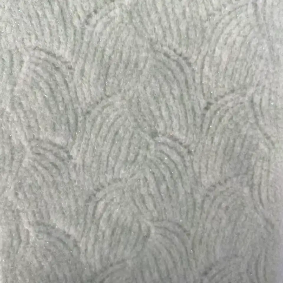 China Yarn for Open Cardigan (Sweater),Half-Zipper Cardigan (Sweater),Knitted Jacket (Sweater),Round Neck Pullover (Sweater),Crew Neck Pullover (Sweater) Mossy Yarn Fancy Yarn Wool Acrylic Nylon Polyester Sequin Elastane green+sparkling color buy from China wholesaler bulk order at wholesale price free worldwide shipping Alibaba