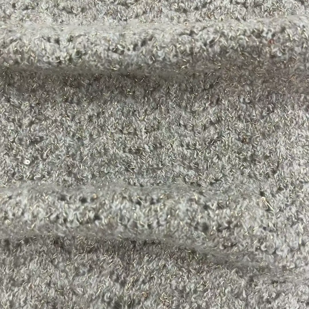 China Yarn for Polo T-shirt (Sweater),Hoodie  (Sweater),Knitted Trousers (Sweater),Fake Two-Piece Jumper (Sweater) Mossy Yarn Fancy Yarn Acrylic Nylon Polyester Wool Lurex Elastane Deep -apricot color buy from China wholesaler bulk order at wholesale price free worldwide shipping Alibaba