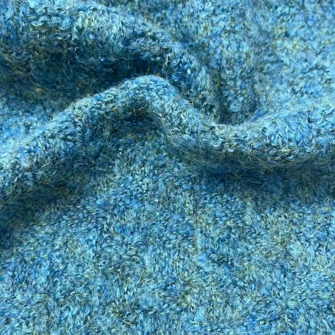 China Yarn for Open Cardigan (Sweater),Round Neck Pullover (Sweater),Ruffle Tight Dress (Sweater),Scallop Trims Vest (Sweater) Mossy Yarn Fancy Yarn Polyester Acrylic Elastane COLORFUL color buy from China wholesaler bulk order at wholesale price free worldwide shipping Alibaba